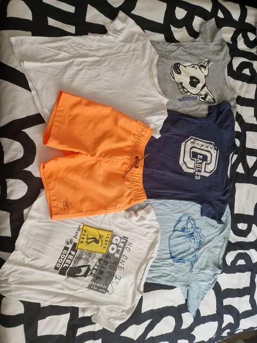 T-shirt e calcoes 7/8 anoa