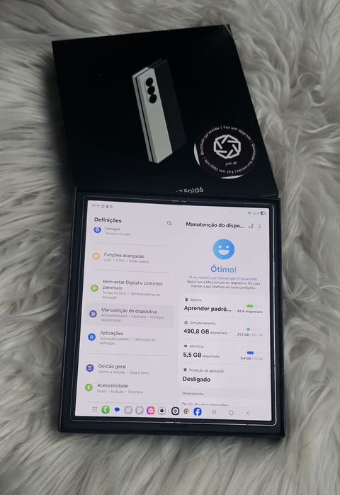 Samsung Zfold 6 512gb C/Garantia Possibilidade de pagamento  6X /24X