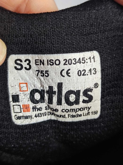 - Atlas the Shoe Company GTX - Buty ochronne , ocieplane r. 45