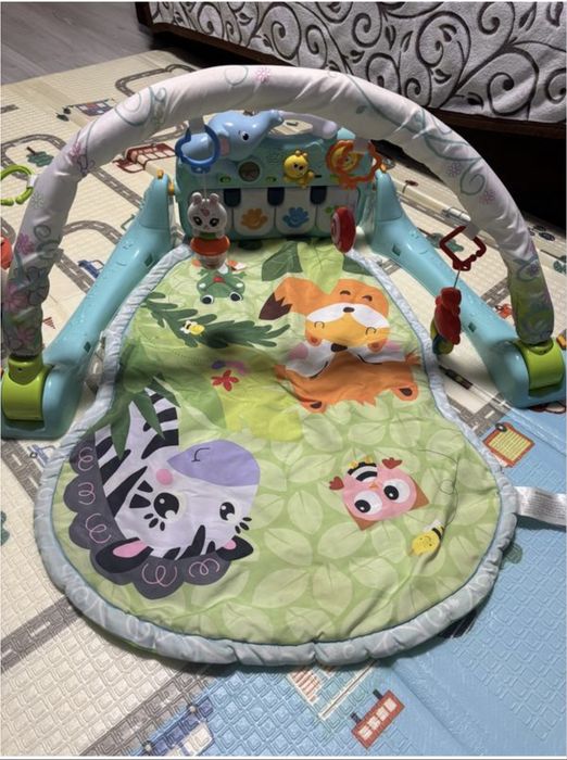 Розвиваючий килимок з музичною панеллю  hola toys поляна казок