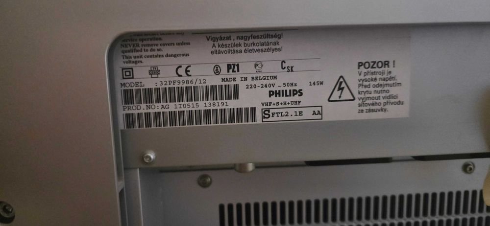 Telewizor LCD Philips 32" z funkcą podświetlania