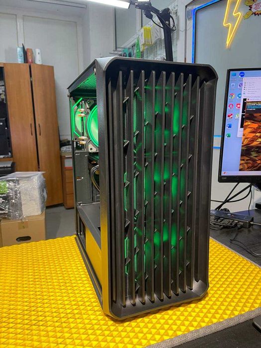 Акция ! Игровой компьютер ПК Комп Rezen 5 5500 + 16 Gb + RTX 5060 8Gb