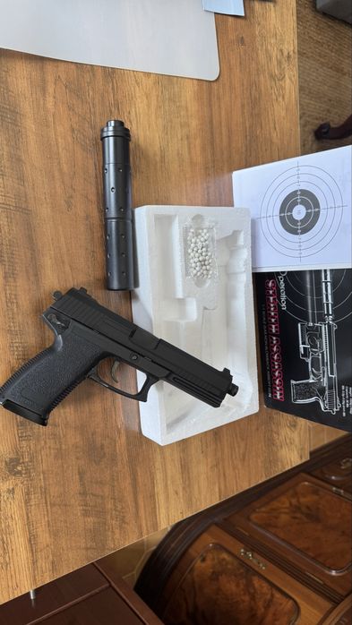 Pistola Airsoft MK23 (Green Gas)