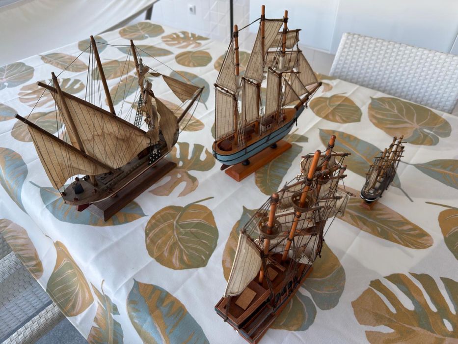 Caravelas modelos decoração