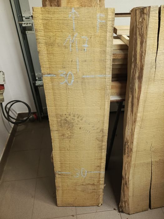 Bale dębowe na stolik