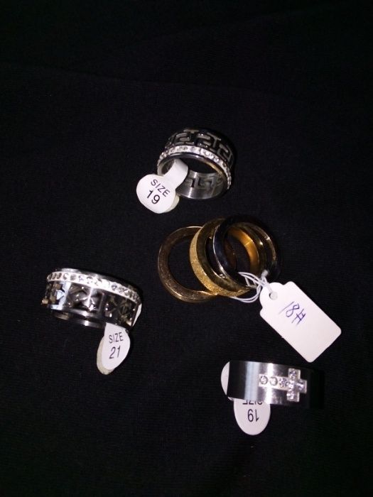 Alianças Aço Inox Novas