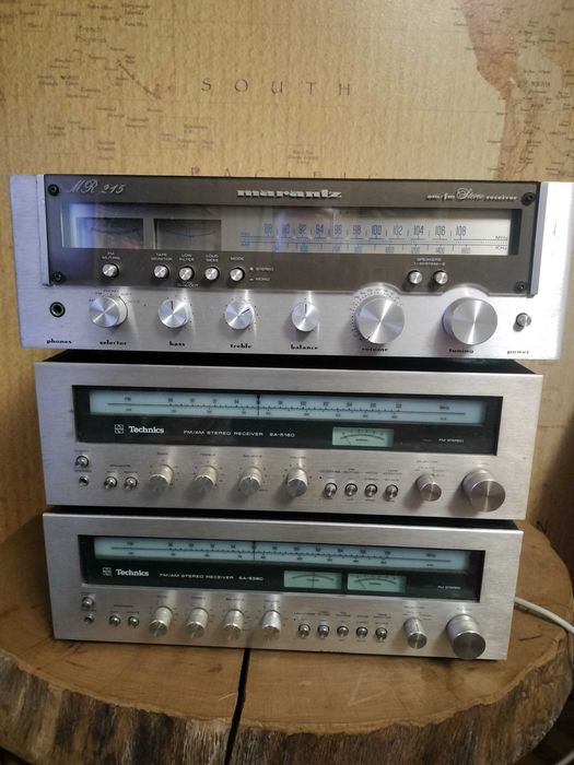 komplet amplituner Technics SA5160, SA5360, Marantz MR215