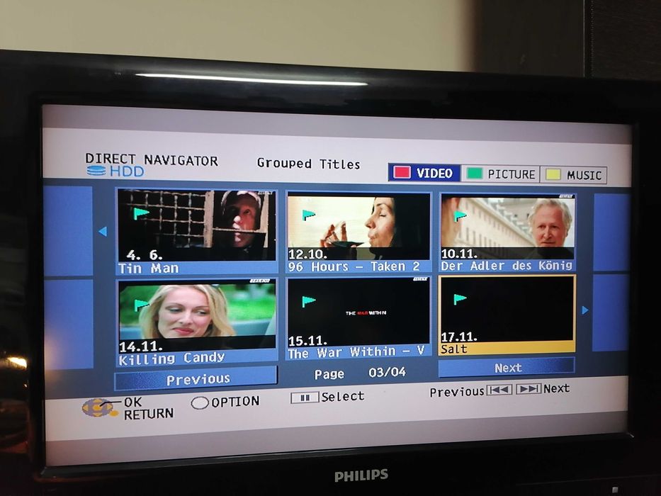 Nagrywarka Panasonic DMR-EX72S HDD160GB pilot HDMI