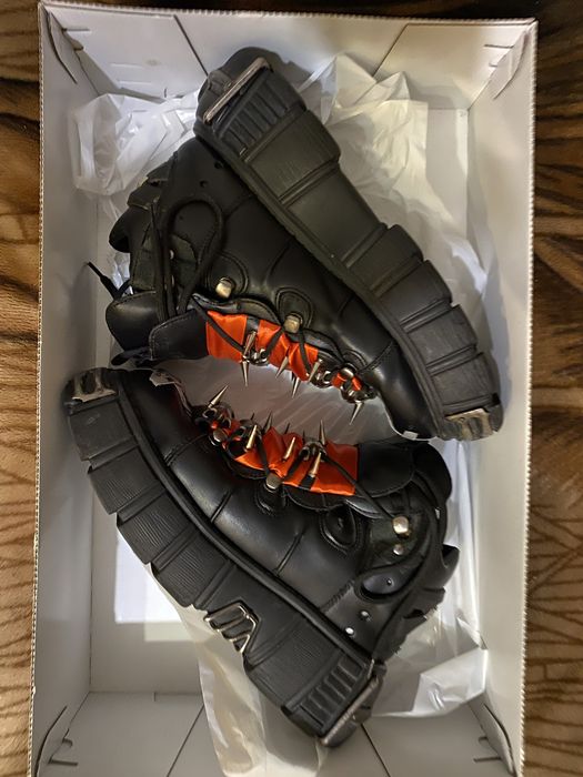 New Rock 39 , 24.5 стелька Обувь Нью Роки ботинки готика опиум y2k sk8