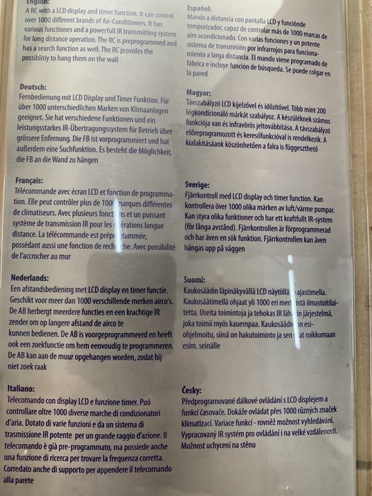 Comando Universal AC