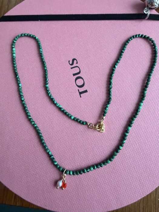 Naszyjnik Tous Camille z malachitem