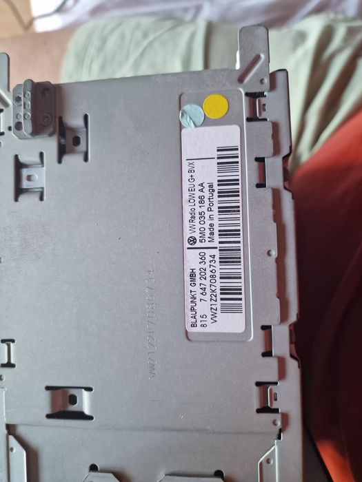 Rádio VW RCD310 usado