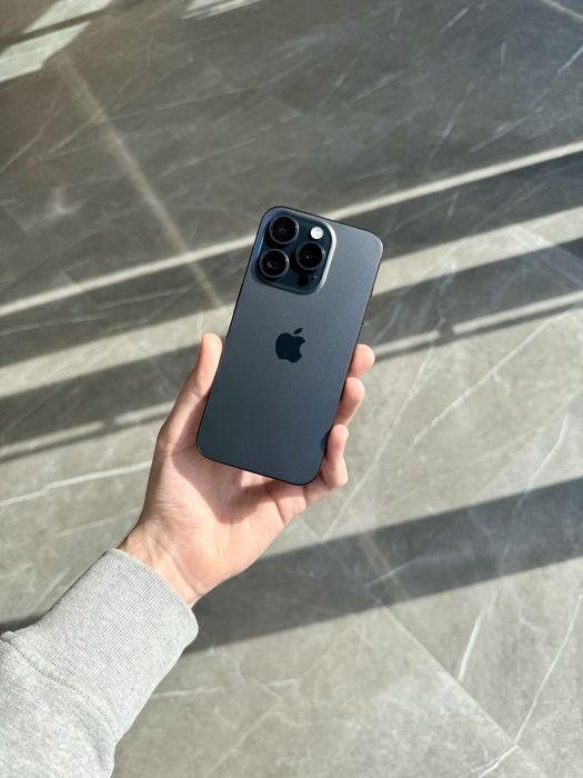 Айфон 15 Про 128Гб ФИЗ СИМ! Синий/Блю Титан (699$) Магазин/Гарантия