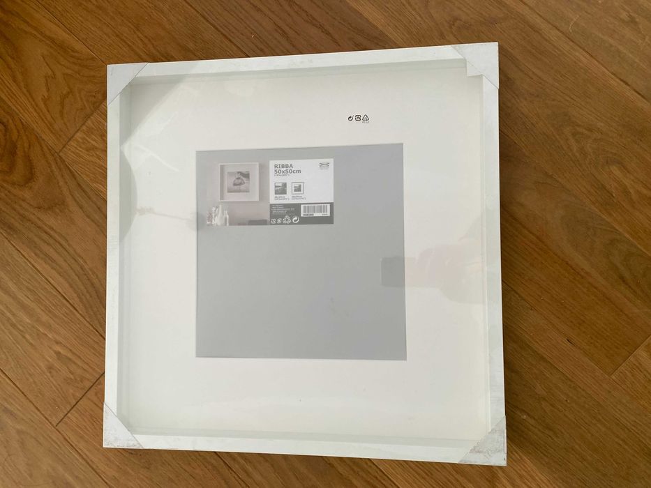 Ramka IKEA Ribby 50x50 cm - 2 sztuki - NOWE