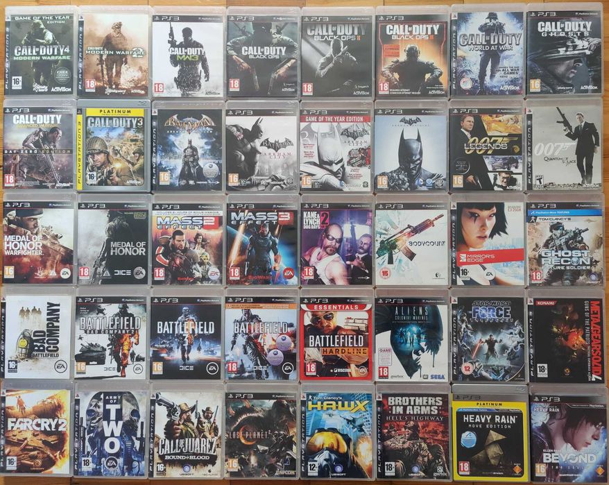 ігри для Sony Playstation 3, PS3 GTA 5 UFC FIFA Minecraft