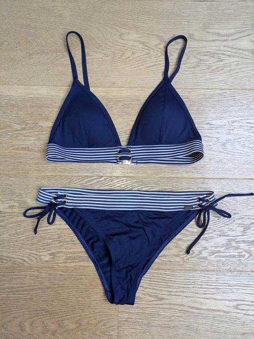 Banana Moon - bikini granatowo-białe - rozm. 40