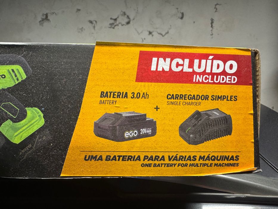 Podadora a bateria nova