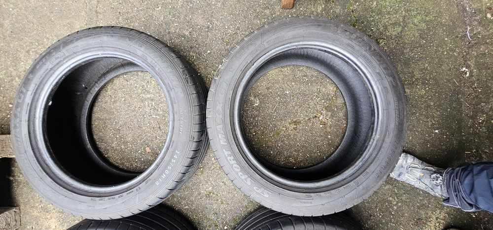 4x Dunlop Runflat r18 245/50 2019r.