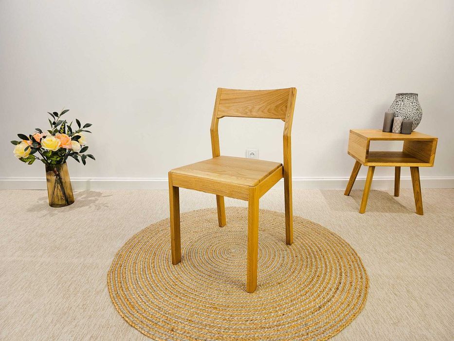 Sprzedam dębowe krzesło, drewniane krzesła, od ręki, Rabat