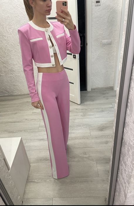 Костюм рожевий від Gepure рожевий в стіле Old money