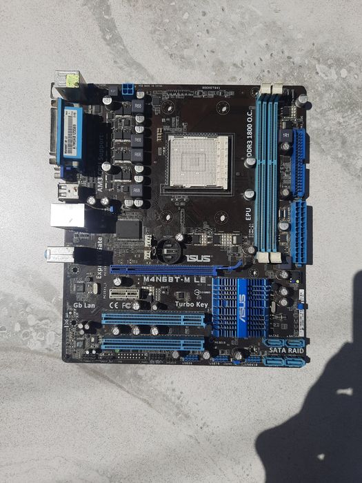Материнська плата ASUS M4N68T-M LE Socket AM3/AM3+ DDR3 (на ремонт / запчастини)