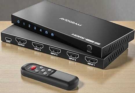 HDMI перемикач 4x1 8K 60Hz 4K 120Hz HDMI 2.1