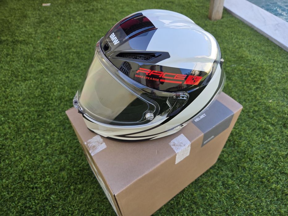 BMW M pro race helmet