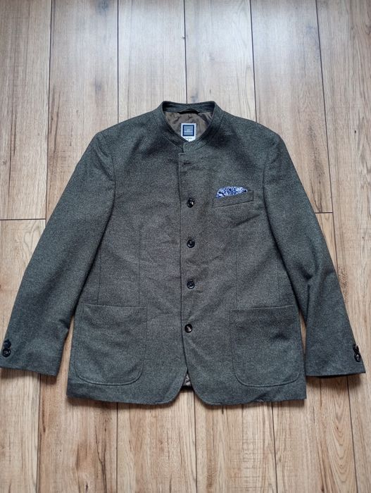 Walbush męska marynarka ze stójką L XL wełna Loden