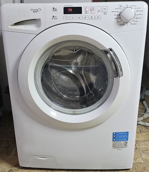 Máquina lavar roupa 8kgs c/garantia