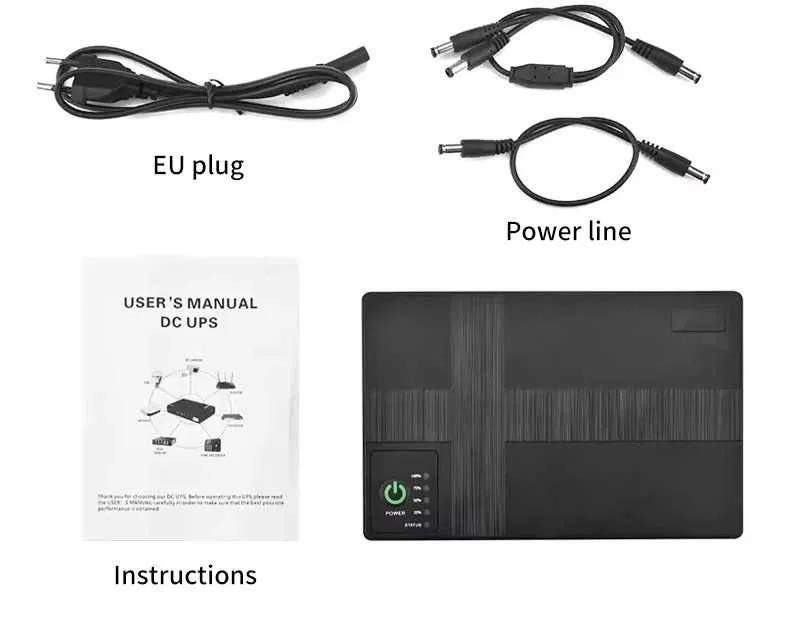 Міні УПС, ИБП - Бесперебойник для роутера WiFi оптики