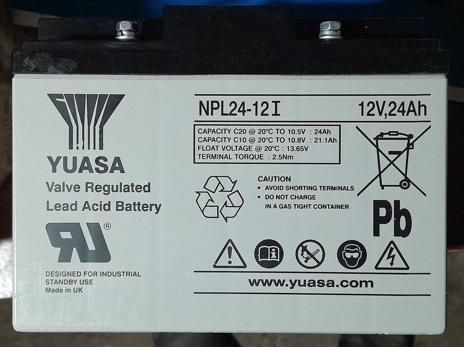 Акумуляторна батарея AGM 12V 26.0AH (24.0AH)