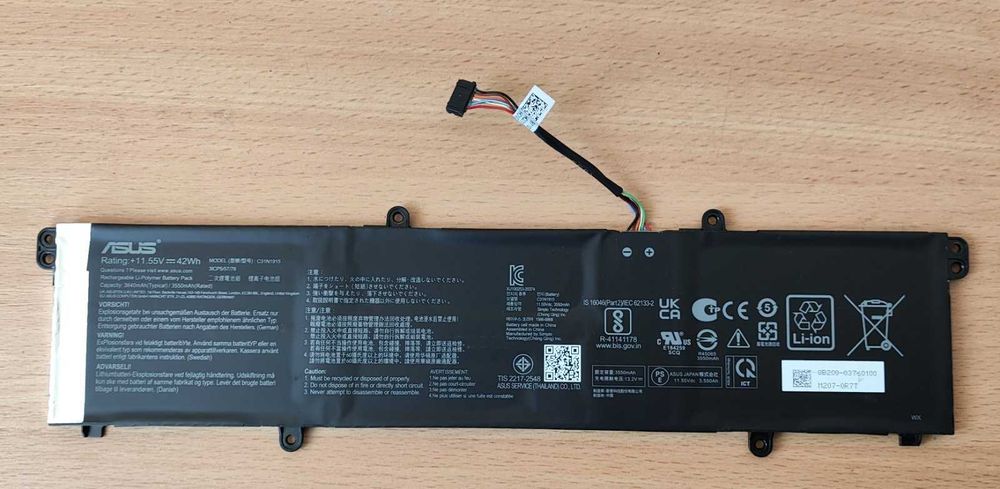 РОЗБІРКА Ремонт Asus BR1100FK 11.6" N6000 DDR4 батарея C31N1915