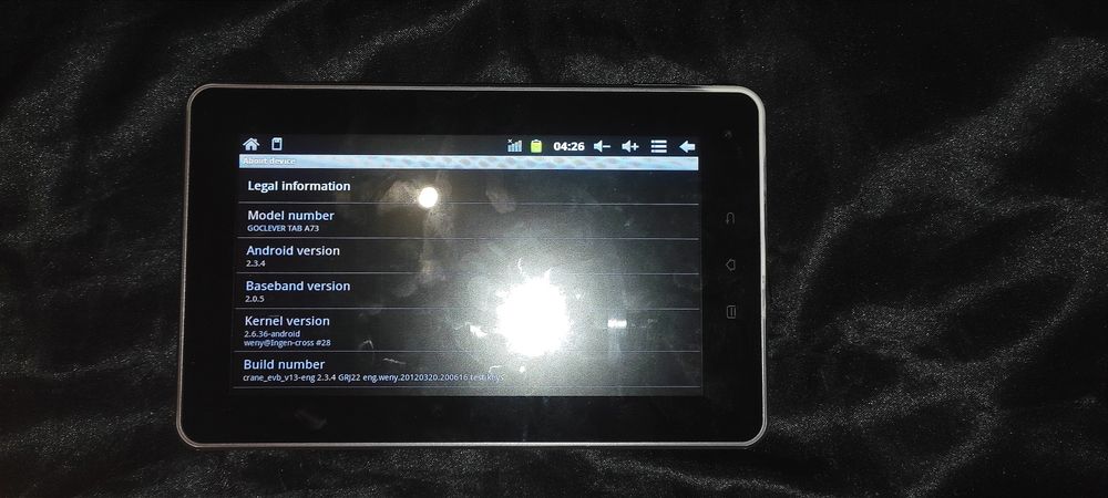 Goclever Infinite Invention Tab A73 + ładowarka + etui + instrukcje ob