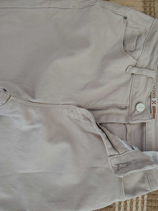 Spodnie jeansy gumki XS