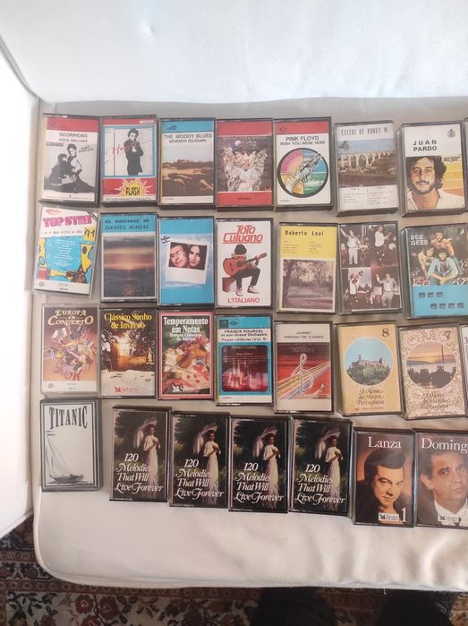 Vendo lote de cassetes antigos