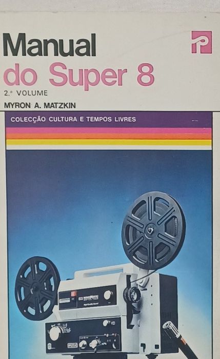Cinema Super 8 2 Manuais Raros