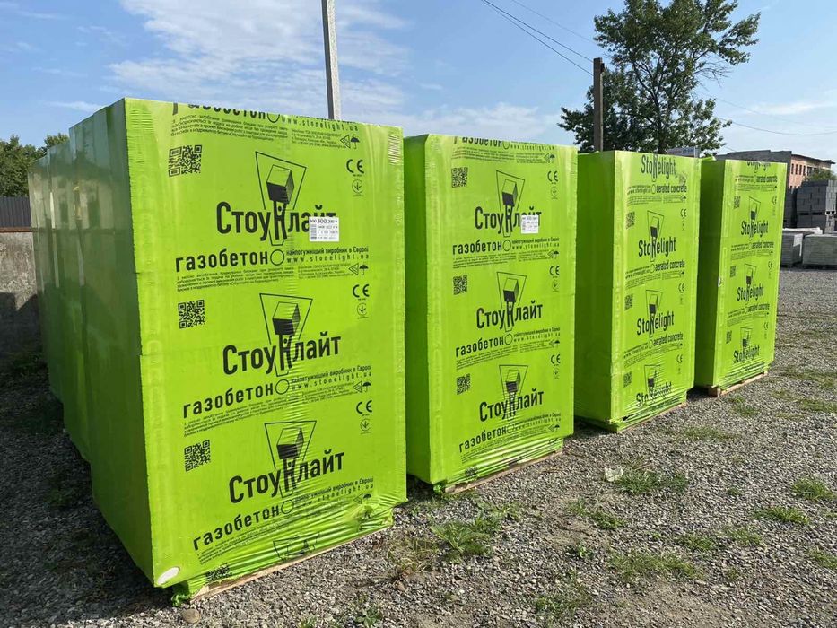Газоблоки Піноблоки 30.20.60