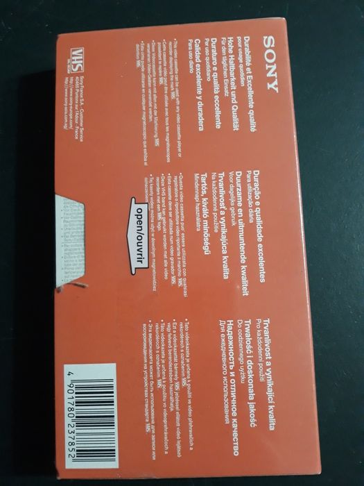 Virgin VHS Cassette, 3 Hours, Sony64738637678593121