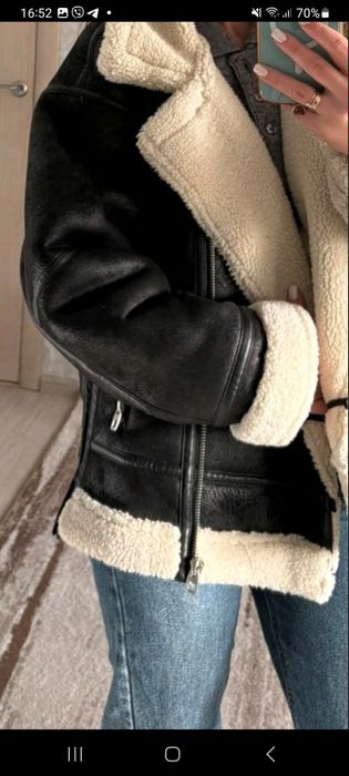 Дубленка  авіатор  46.48