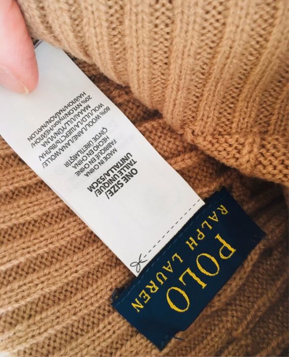 Wełnisna czapka Polo Ralph Lauren