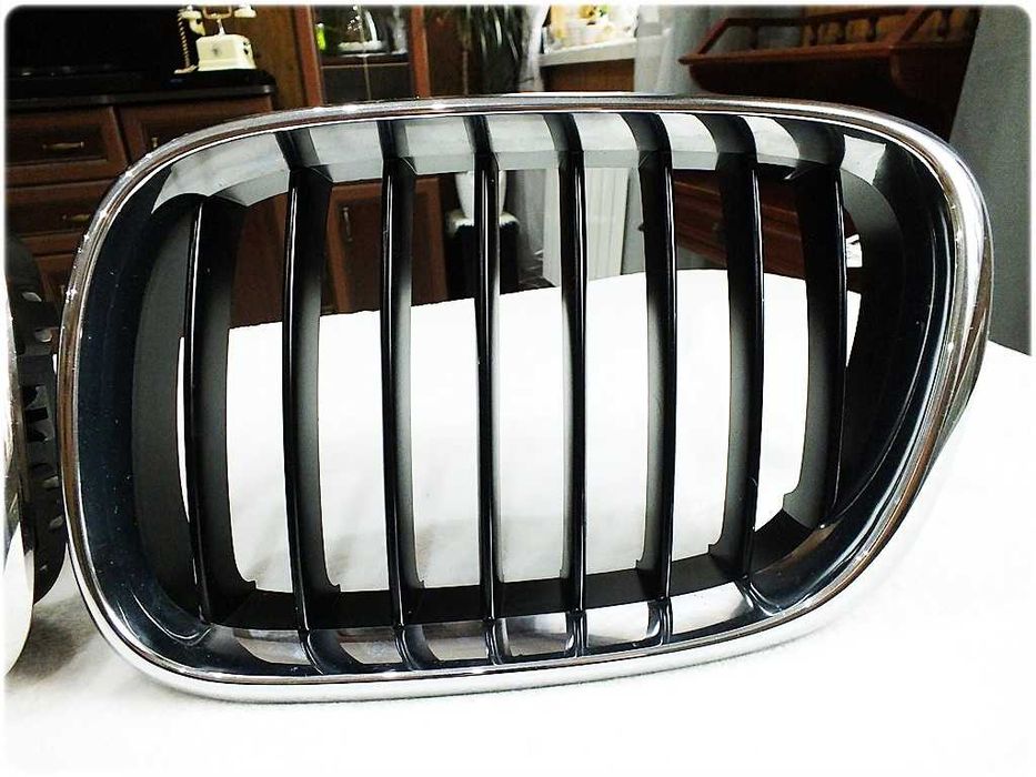 Oryginalne Nerki Grill BMW X5 E53 99-03' Prawa i Lewa Piękny KOMPLET
