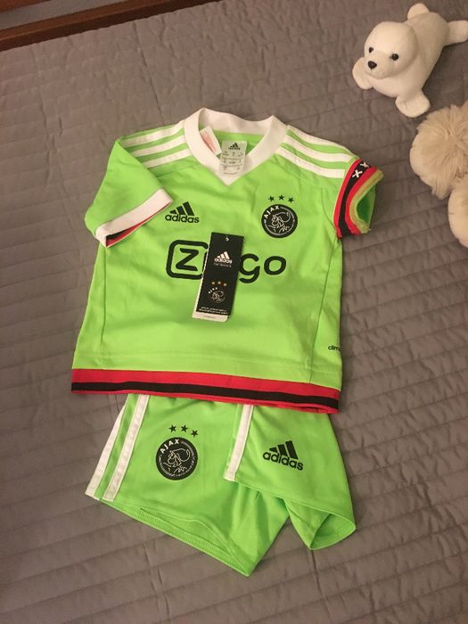 Ajax Equipamento Futebol oficial bebé - NOVO