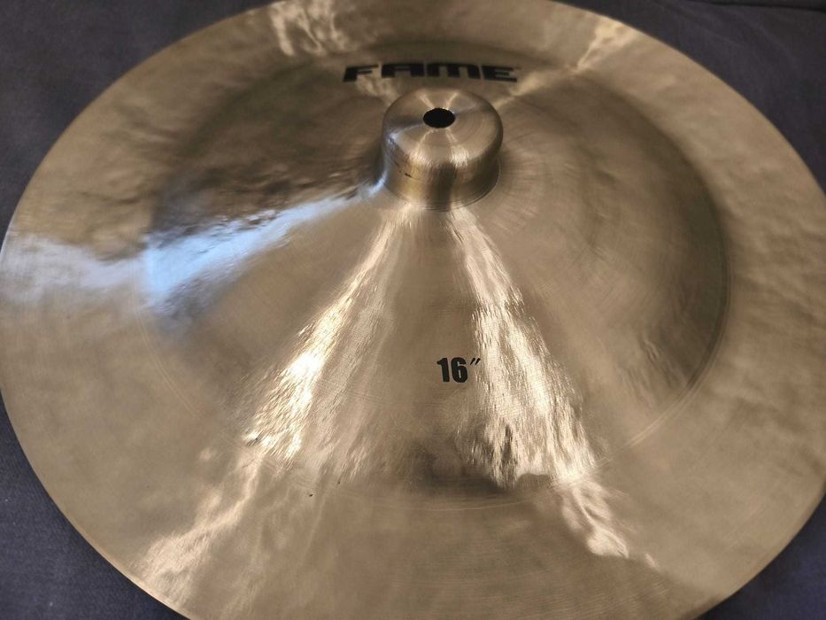 Prato Wahoon Fame China 16", B20 Bronze – Excelente Estado (Bateria)