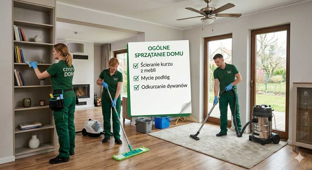 Sprzątanie Domów  Czyszczenie Kostki Brukowej i Elewacji Sprzątanie po zmarłym