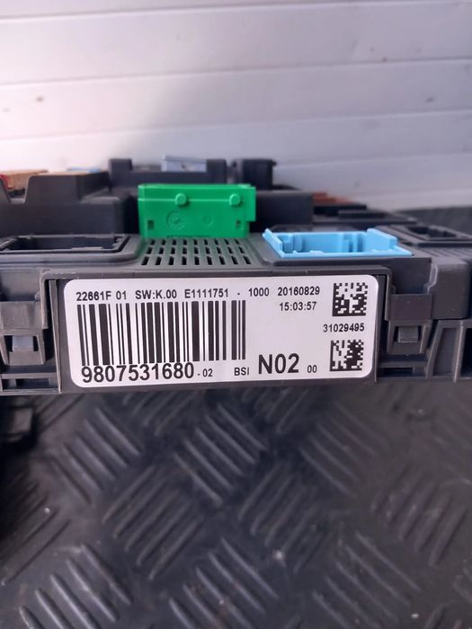 KIt Imobilizador/Centralinas Citroen C4 Cactus 1.6 BlueHDI Ano 2017 Ref: 9814182680/0281032456/9807531680-02/9663123380
