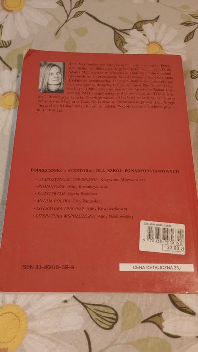 Literatura współczesna. Anna Nasilowska