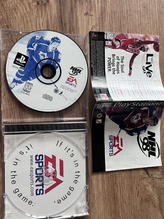 Gra PSX NHL 98 kompletna