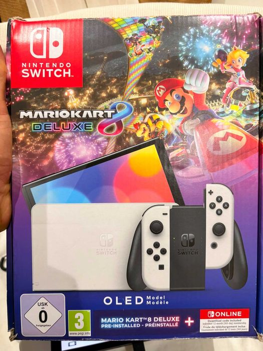 Nitendo Switch Oled (usada como nova)
