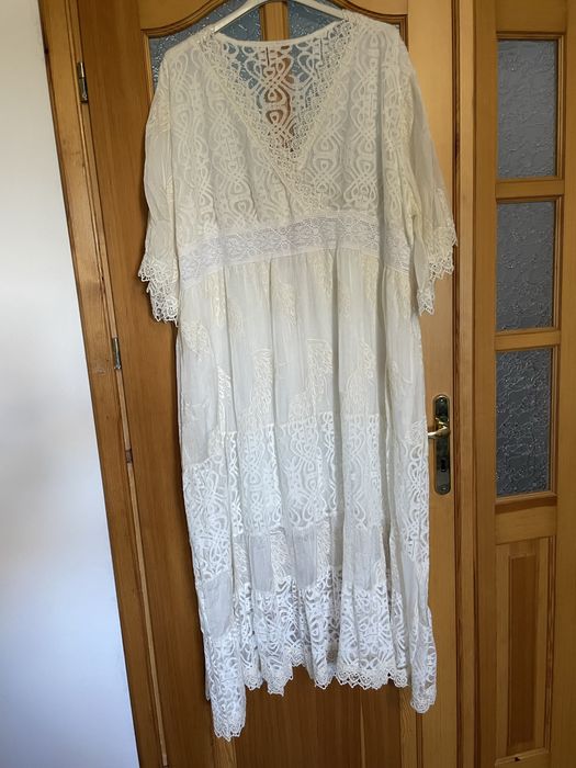Sukienka plazowa boho