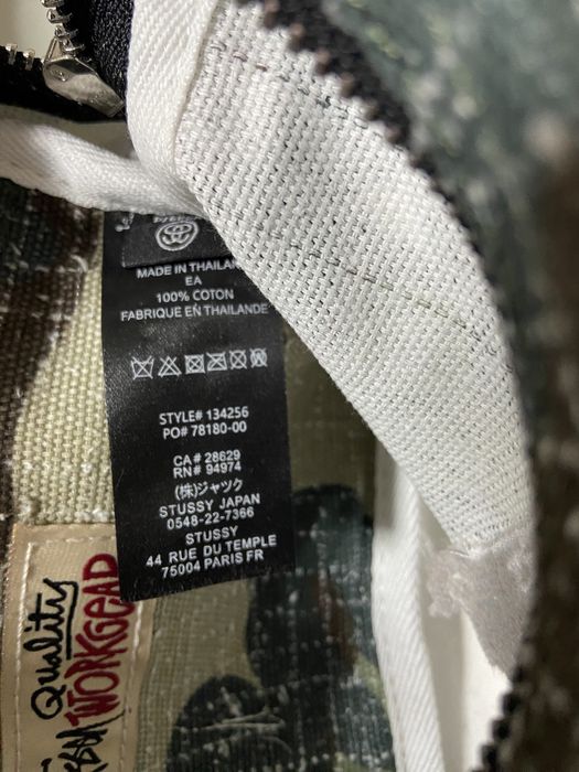 Сумка Stussy Canvas camo месендже стусі сумка через плече стуси